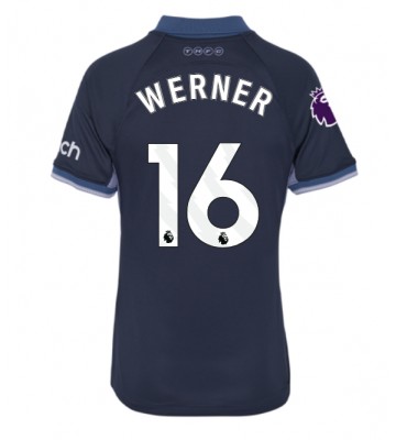 Tottenham Hotspur Timo Werner #16 Segunda Equipación Mujer 2023-24 Manga Corta